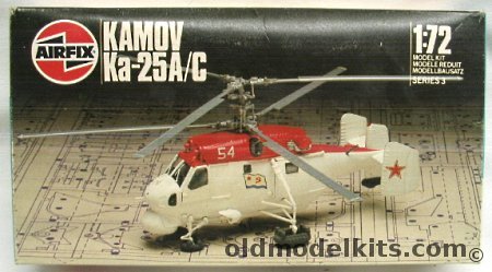 Airfix 1/72 Kamov Ka-25 A/C ASW Helicopter - Yugoslav Navy / Soviet Navy - (Ka25AC), 9 03042 plastic model kit